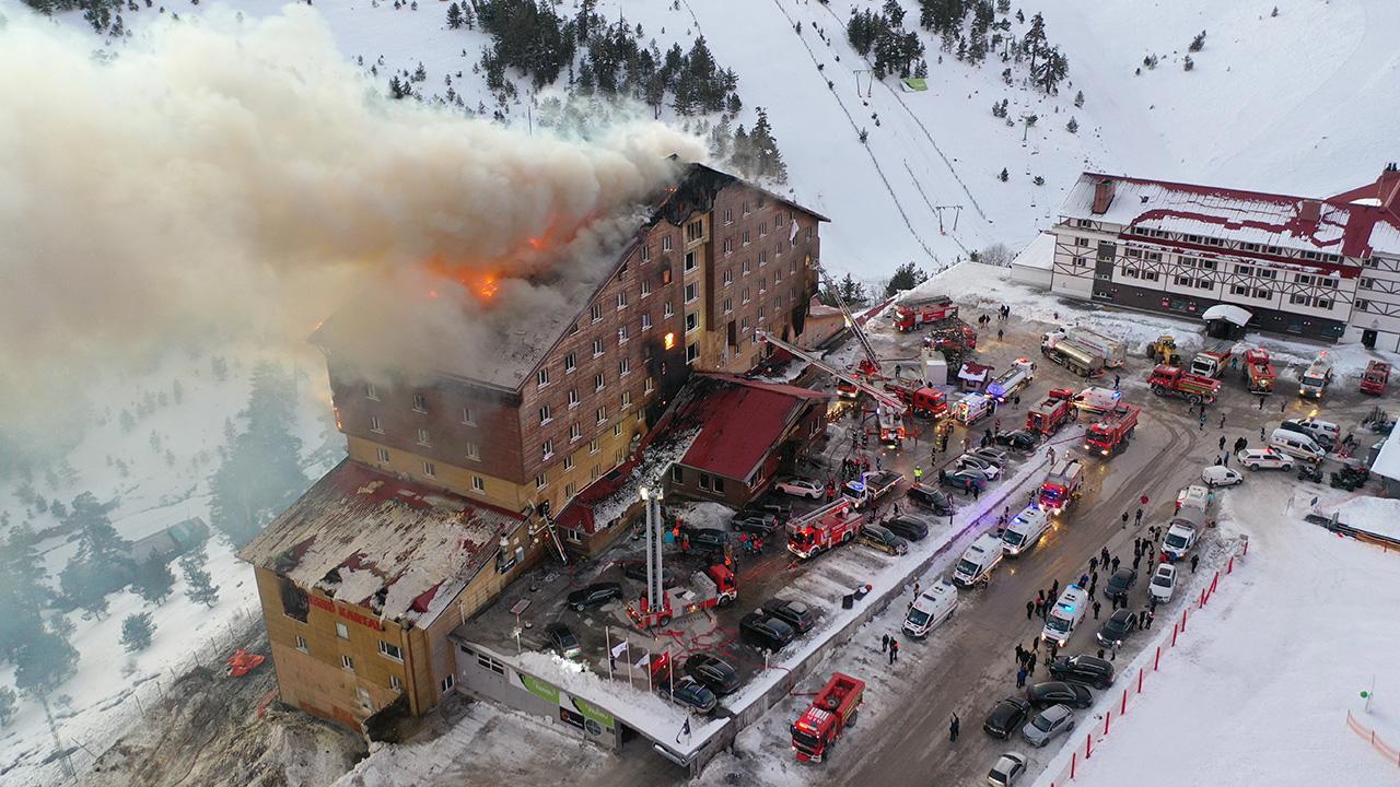 Kartalkaya Kayak Merkezi'nde Talihsiz Yangın: 10 Ölü, 32 Yaralı